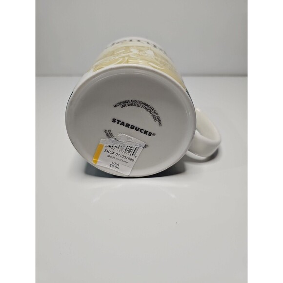 Starbucks Coffee 2011 Memphis City Mug cup Global Icon Collectors Series 16 Oz - Picture 6 of 6